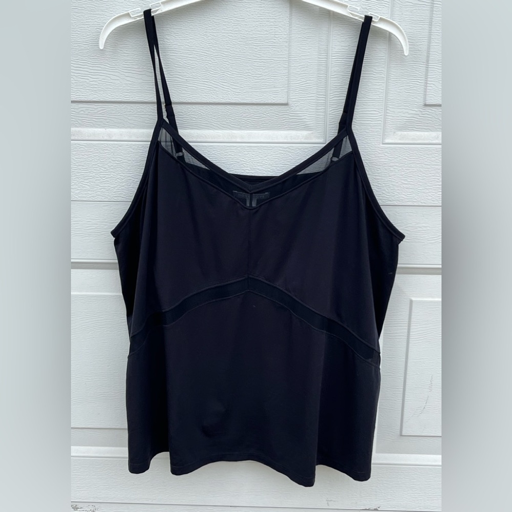 Honeylove Black Tank Top adjustable straps plus 2X